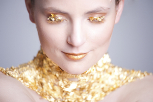 Blattgold Make-up